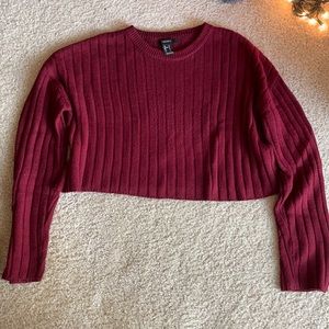 Forever 21 cropped sweater